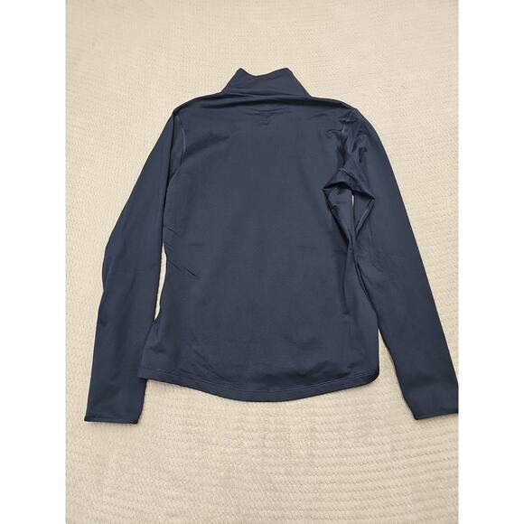 Nike Shirt Womens Large Navy Dri Fit Turtleneck Base Layer - Picture 7 of 8
